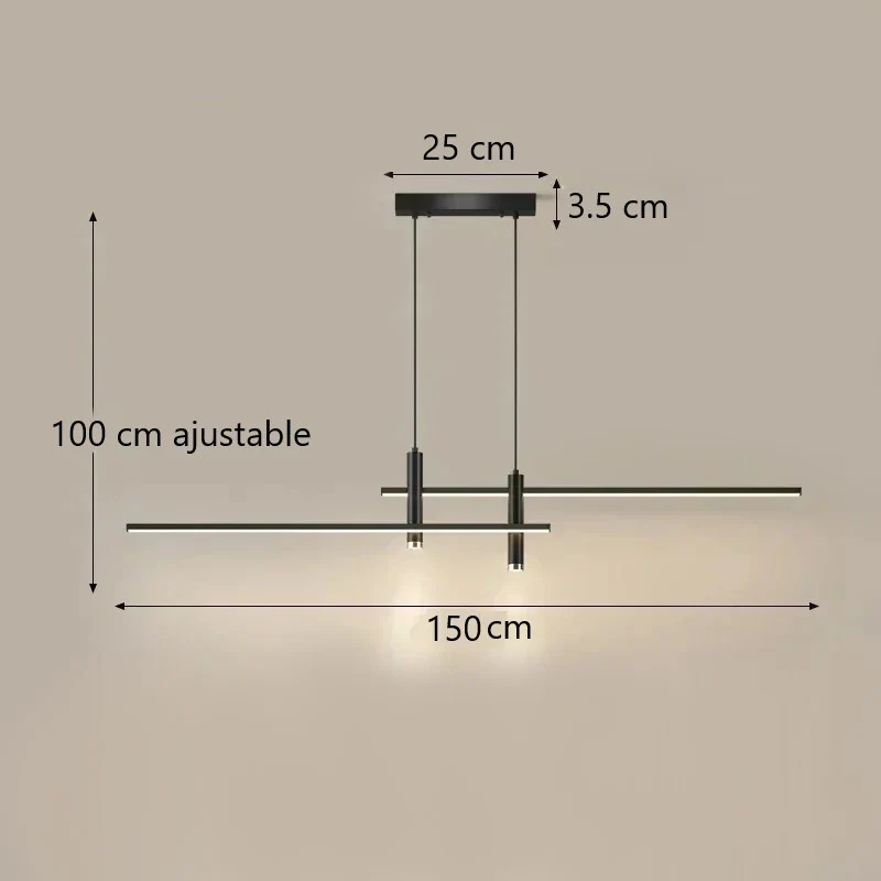 Lustre spots au design minimaliste et moderne - Image 9