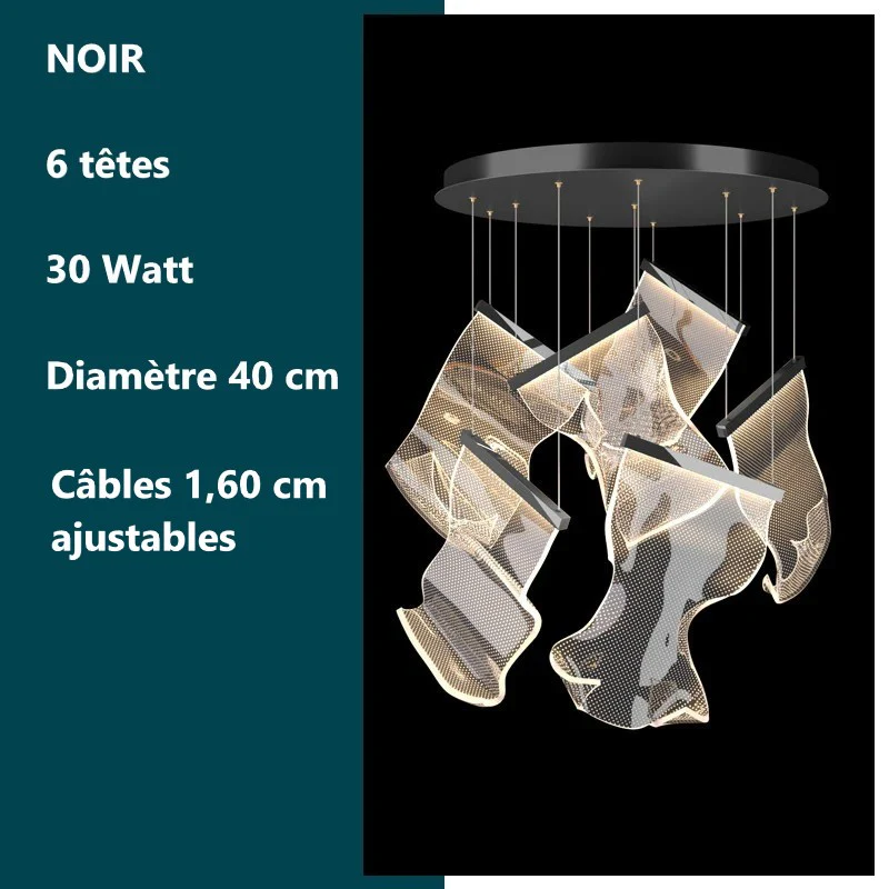 Lustre de luxe au design moderne - LED - Image 23