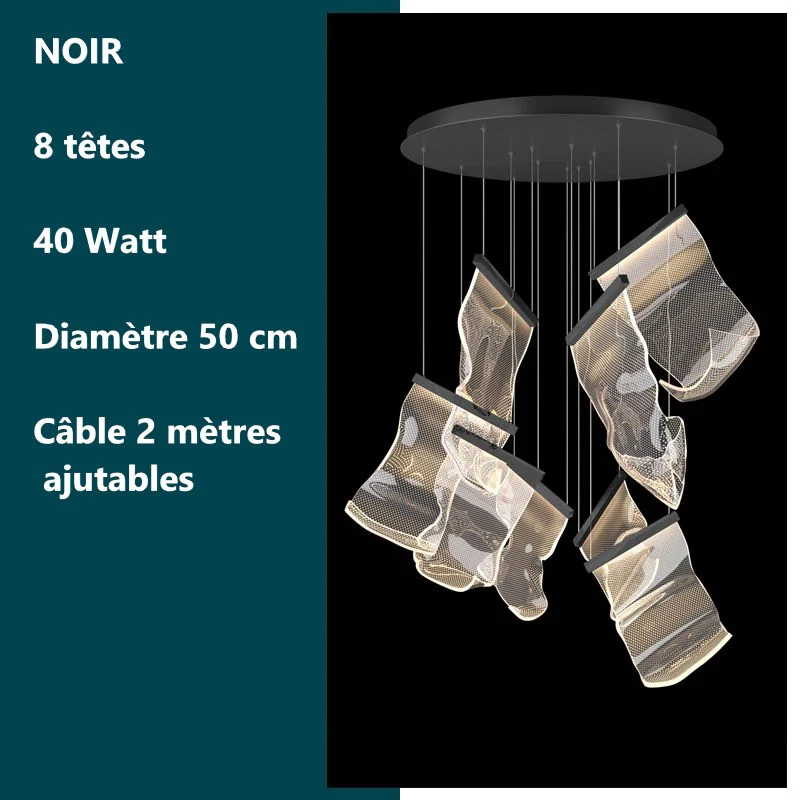 Lustre de luxe au design moderne - LED - Image 24