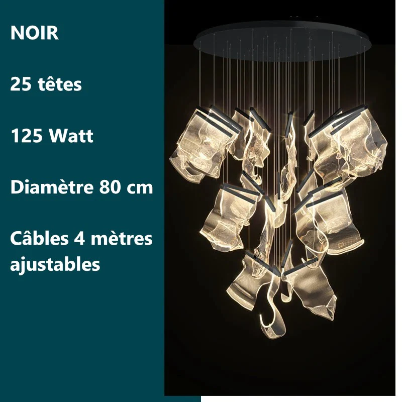 Lustre de luxe au design moderne - LED - Image 27