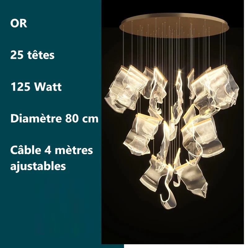 Lustre de luxe au design moderne - LED - Image 32