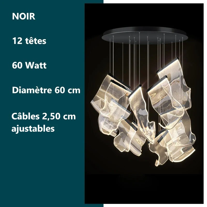 Lustre de luxe au design moderne - LED - Image 39
