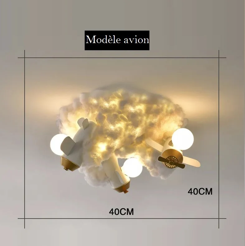 Lustre enfant avion ou fusée - Image 10