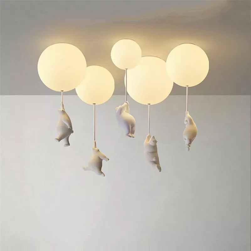 Lustre enfant ours polaire suspendu - Image 15