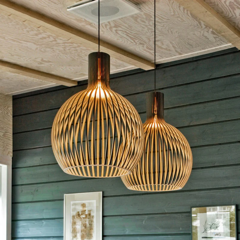 Suspension en bois scandinave | Balinaise - Image 3