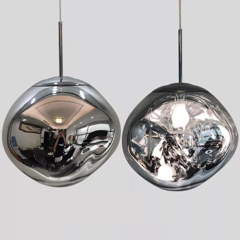 Suspension style verre soufflé | Boule de lave - Image 19