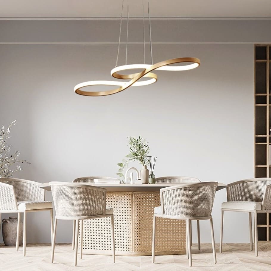 Suspension LED élégante en aluminium | Clef de sol - Image 11