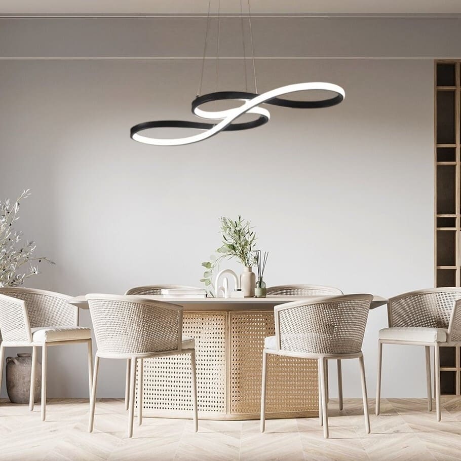 Suspension LED élégante en aluminium | Clef de sol - Image 9